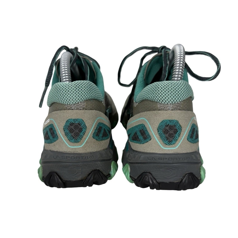La Sportiva Bushido Womens Hiking US 8 Sneakers Gray Green Trail Running Hiking - Picture 6 of 14